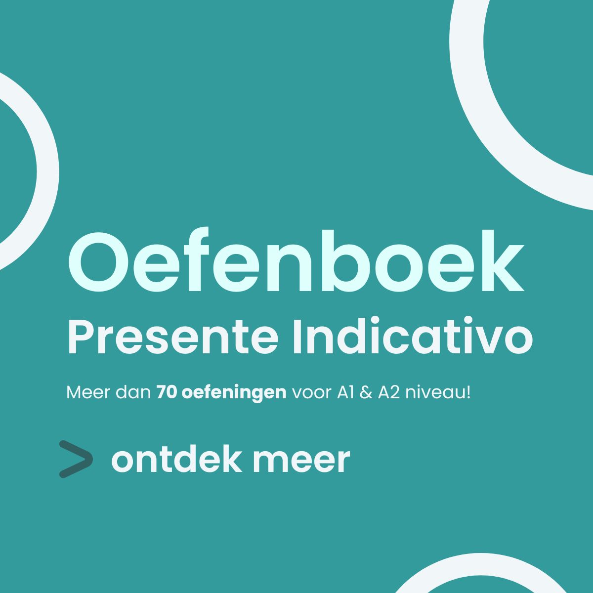 Falo's Oefenboek Presente Indicativo