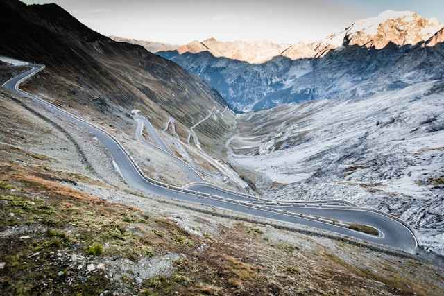 Stelvio bij de Giro