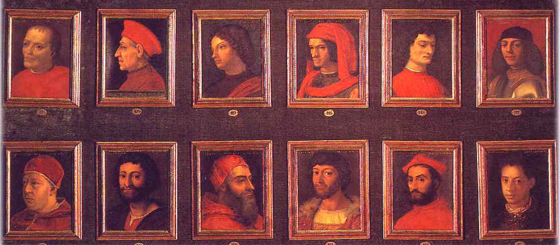 De belangrijkste Medici. Werk van Bronzino.