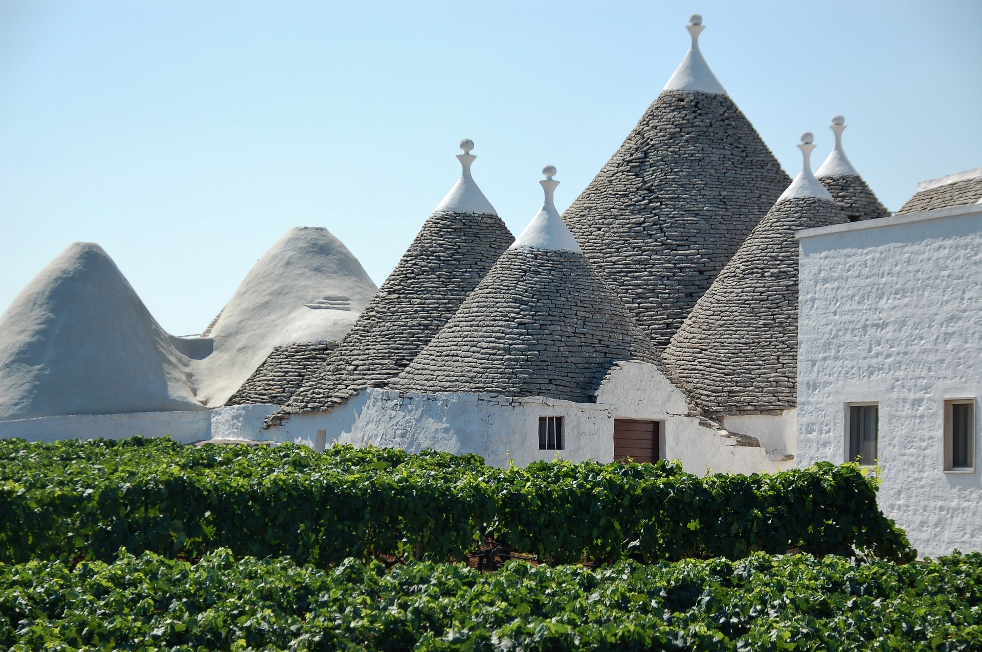 Trulli uit Puglia
