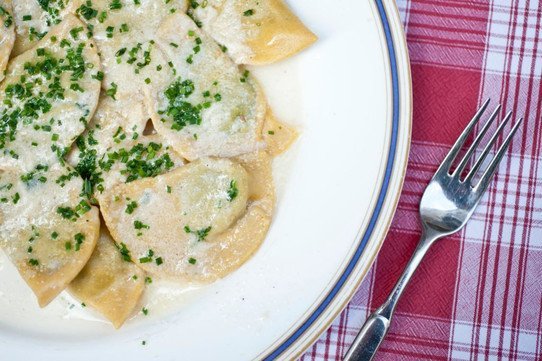 Schlutzkrapfen: Pasta uit Zuid-Tirol