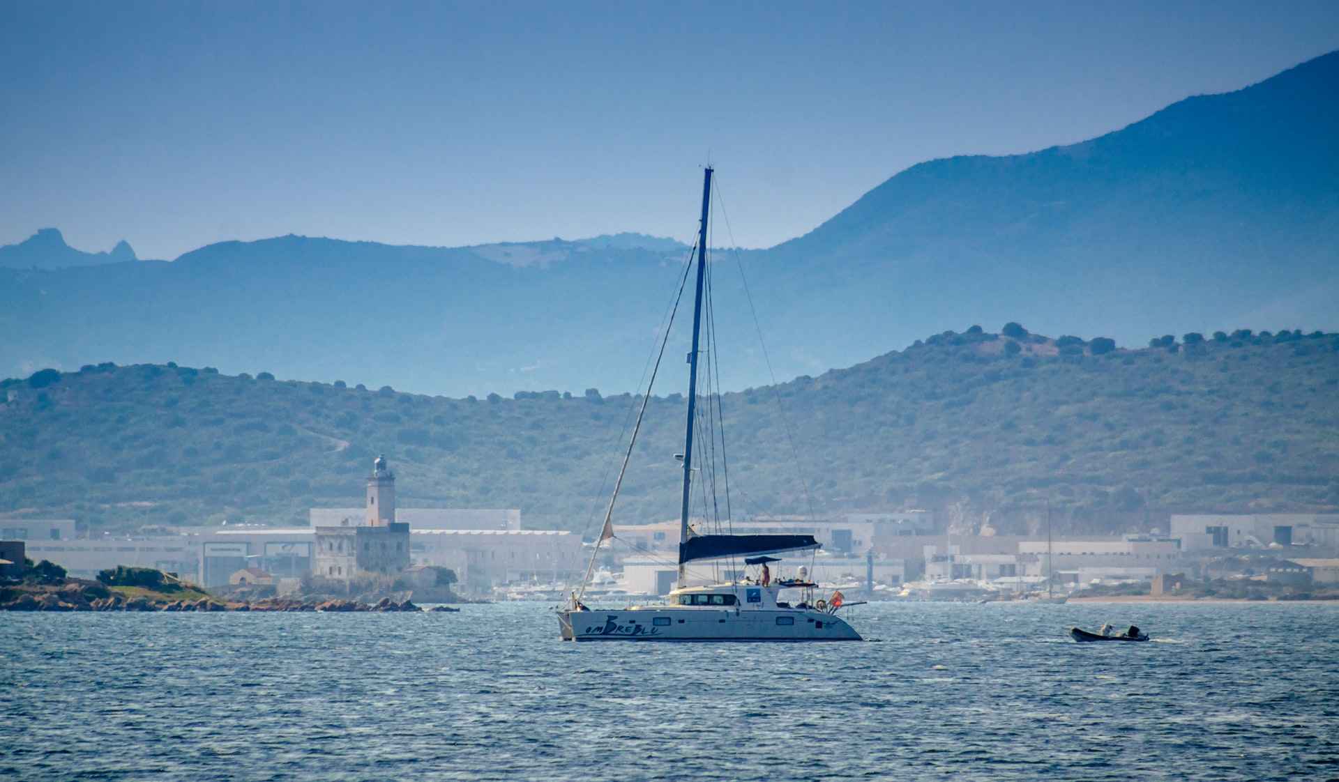 Olbia vanaf zee