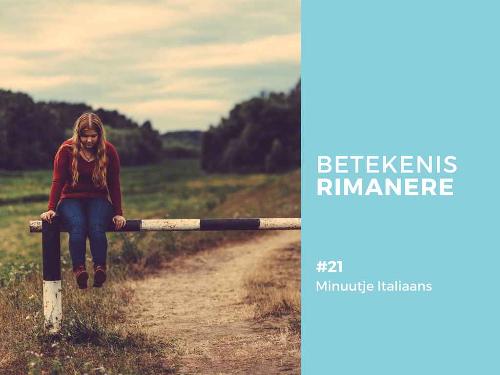 Betekenis Rimanere
