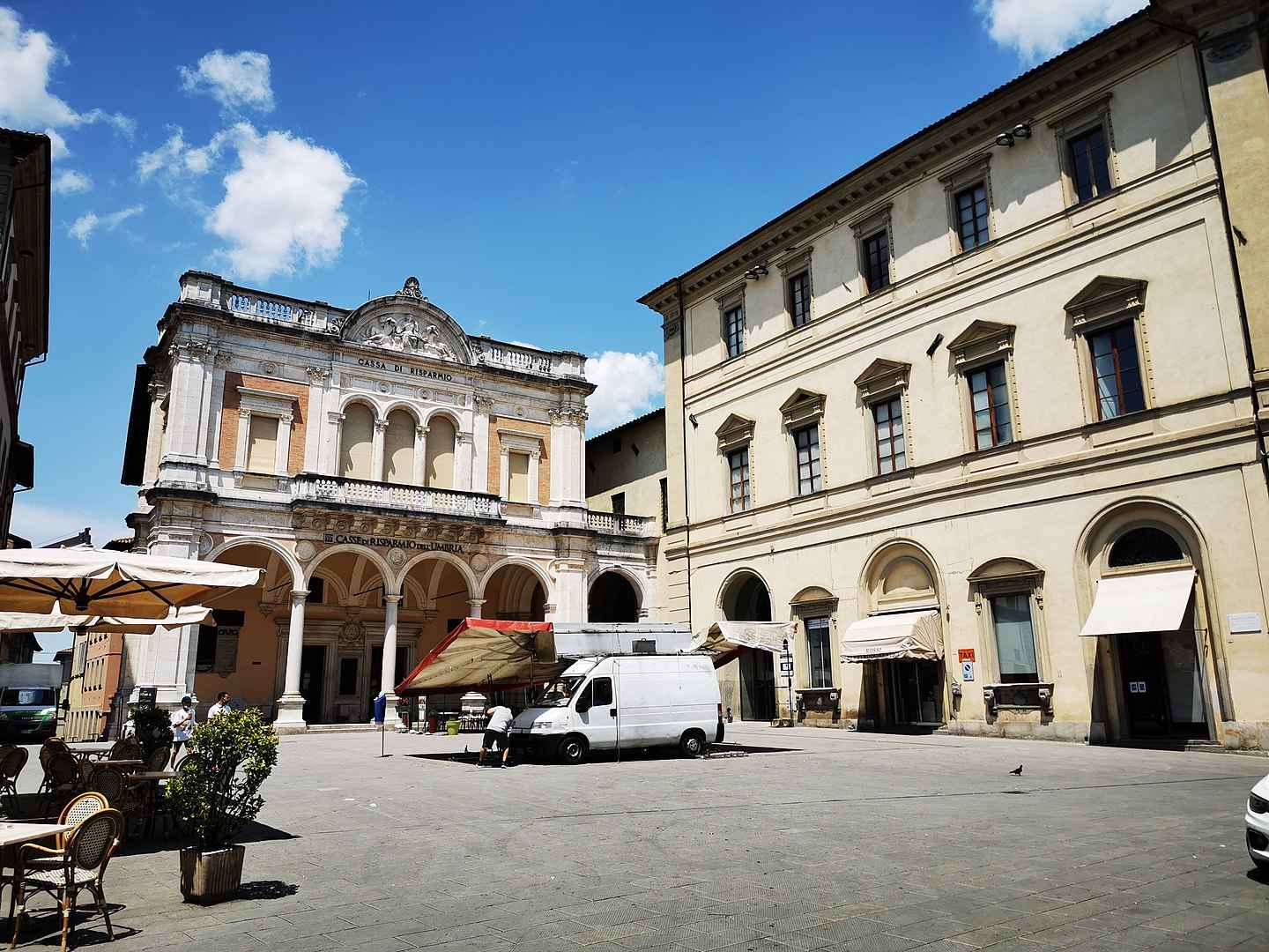 Middeleeuwse 'Città di Castello' in Umbrië