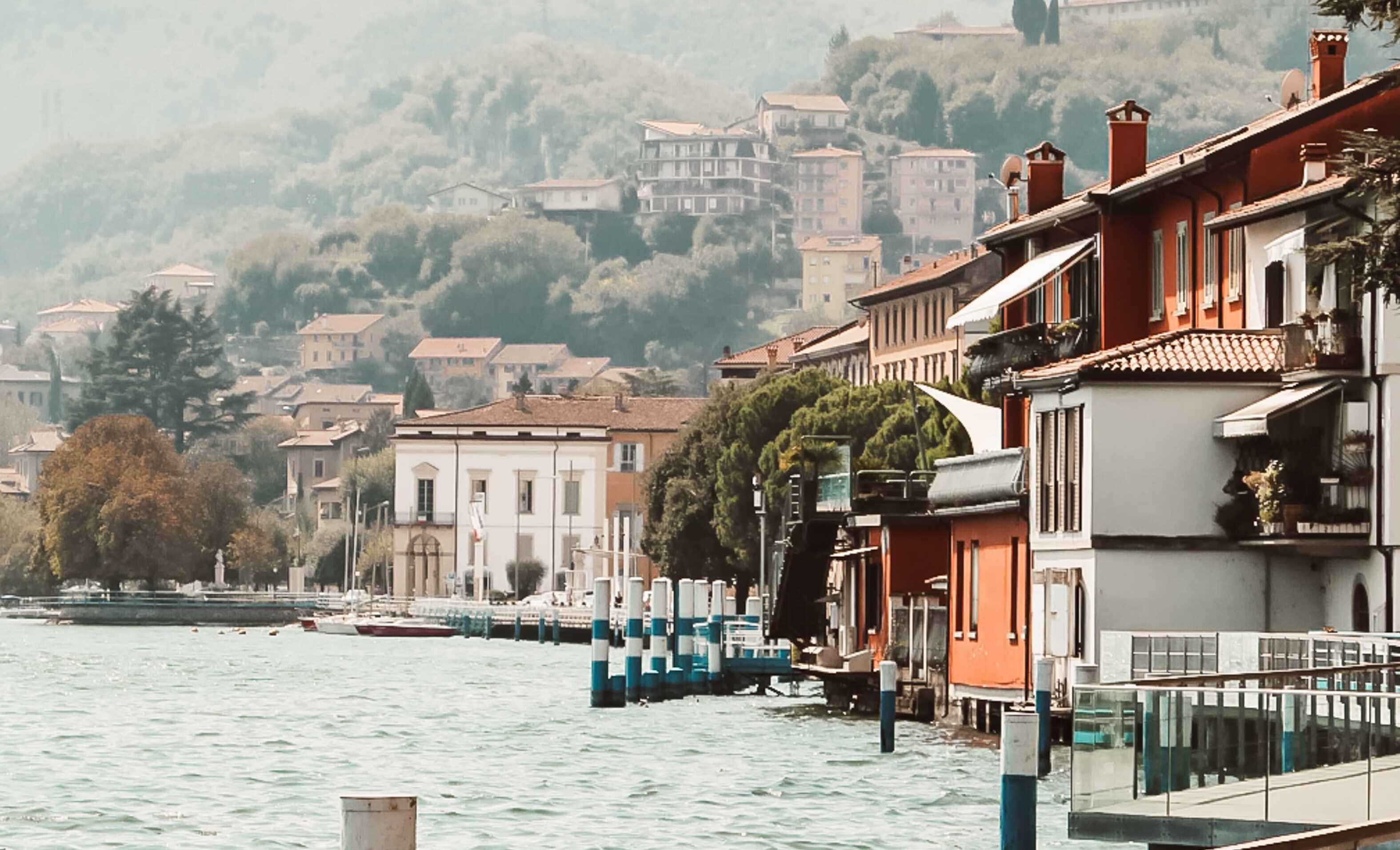 Lovere aan het Lago d'Iseo