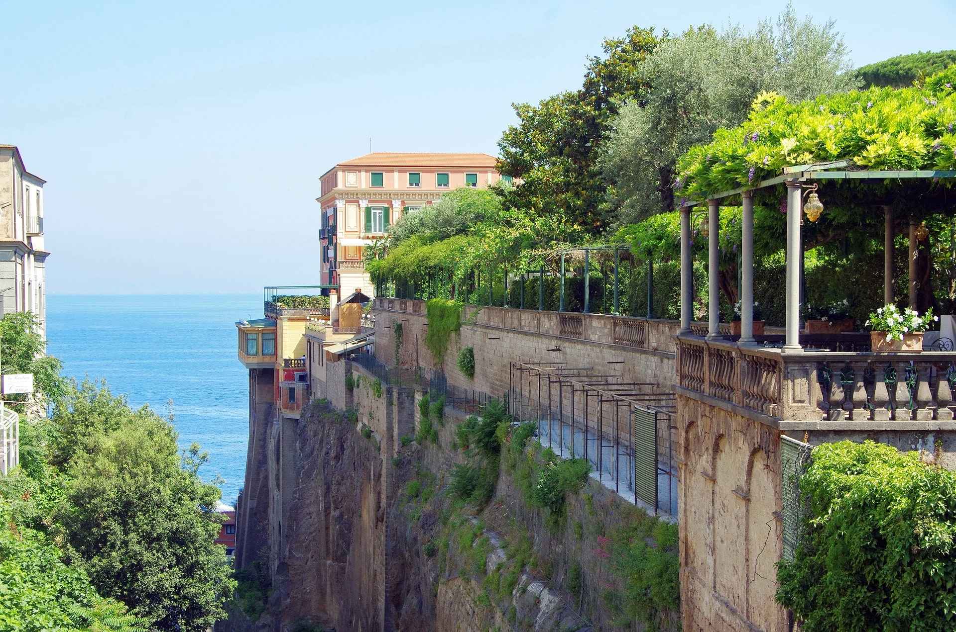 Uitzichten van Sorrento